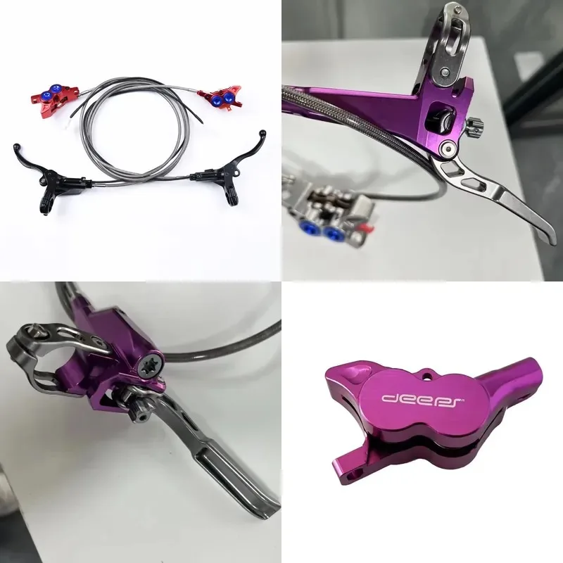Hot Sale Direct Sales 2-3 Finger Blade BMX Road Bicycle Hydraulic Disc Brake System in Multiple Colors for Cruisers
