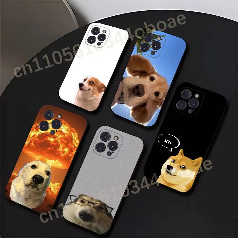 

Viral Dog Phone Case For iPhone 17,16,15,14,13,12,11,Pro,Max,Plus Shockproof Cover