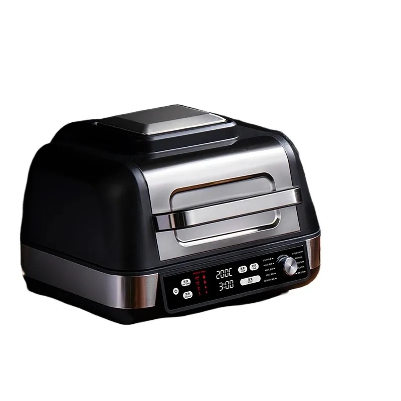 Air fryer 110v household double heat source no-turning large capacity 2026
