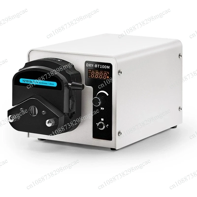 Precise Lab Peristaltic Pump BT100M-YZ1515x, 220V AC Adjustable Speed Dosing Tool with 0.0015-380mL/min Flow Rate