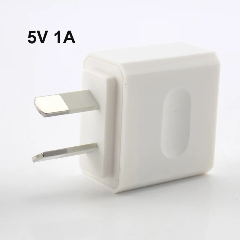 5V 1A 2A USB Charger Portable Travel Power Adapter AU Plug USB Phone Charging Head Australian Standard Plug