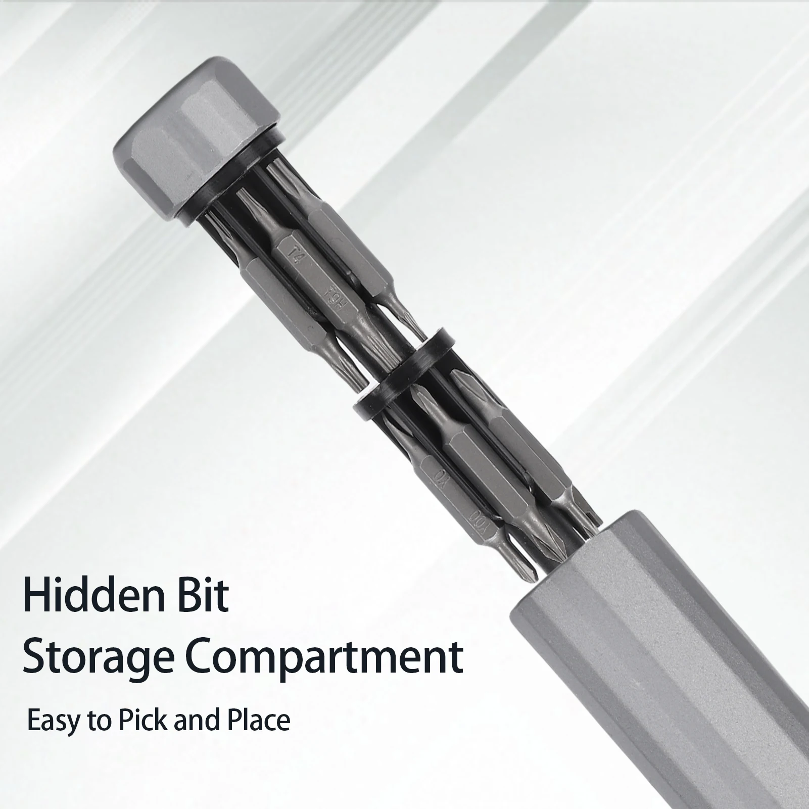 27 في 1 مجموعة مفك براغي متعددة بت مجموعة أدوات إصلاح مغناطيسية دقيقة مع لقم صلابة 60HRC لمشاريع ساعة الهاتف المحمول #5