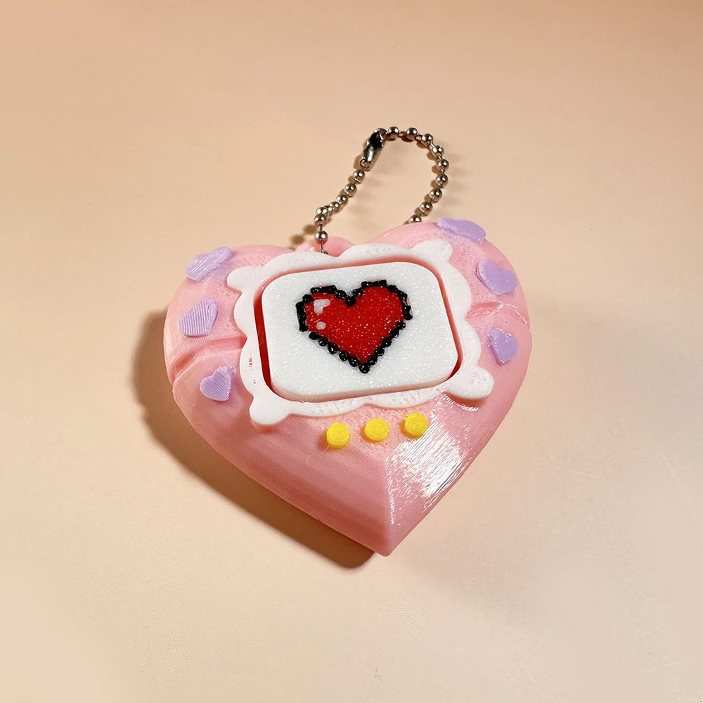 Calming Keychain Keys Finger Button Anti-stress Toys Pencil Game Controller UFO Funny Decompression Gifts for Children Adults image 5