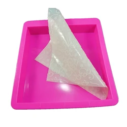 DIY Silicone Rendering Loaf Soap Tray Mold 3000ML Square Handmade Flexible Liner soap Mould 3kg Capacity Soap Craft Toast Tools