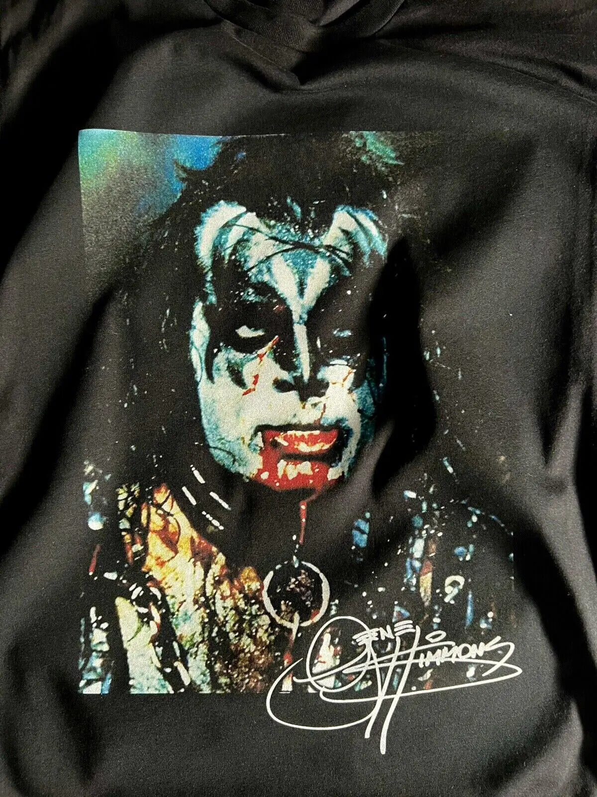 Gene Simmons Short Sleeve Black Size S to 234XL Shirt HE648 long sleeves