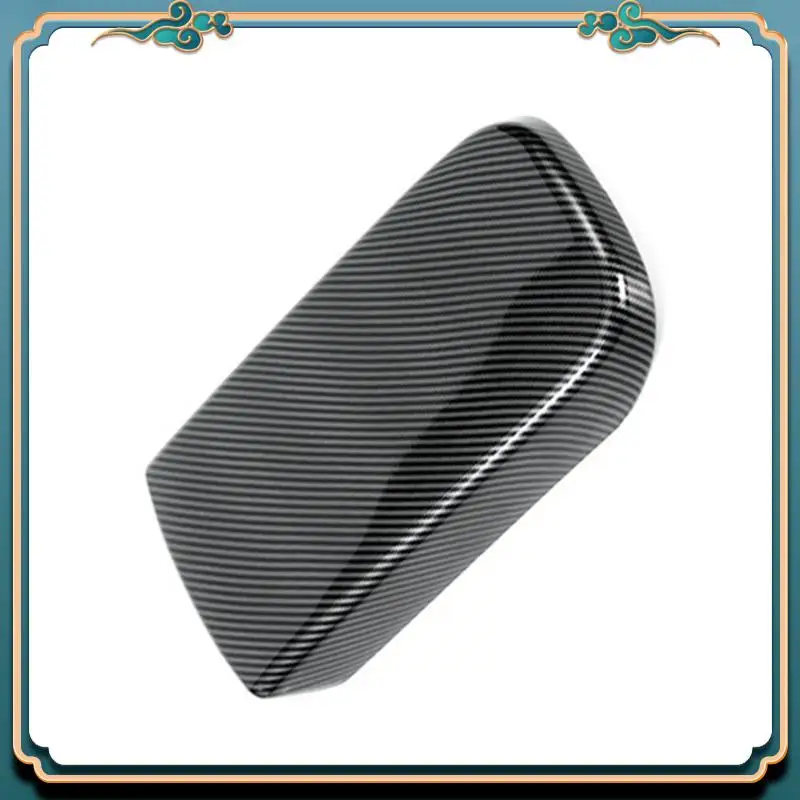 A54P-For Seeker Trax 2023 2024 وحدة التحكم المركزية مسند الذراع غطاء صندوق غطاء الكسوة استبدال أجزاء الملحقات ABS ألياف الكربون