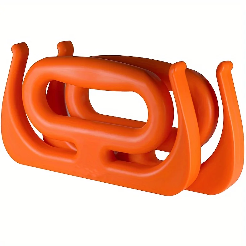 Multi Functional Heavy-duty Hook, Suitable for Groceries, 5-gallon Buckets, and Paint Cans - Stylish Orange Wall Mounted Design