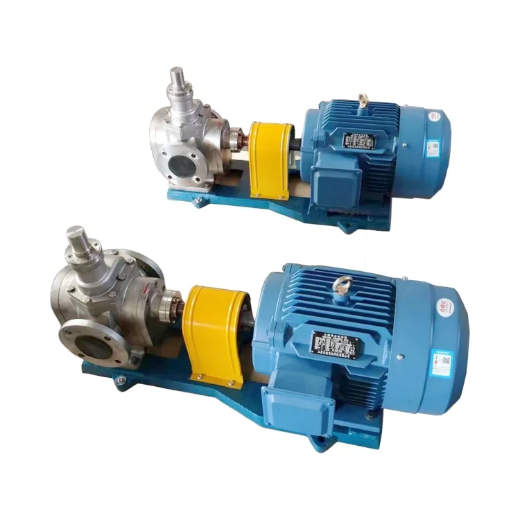 

YCB 5KW Electric High-Lift Flow Metal Gear Pump OEM Small Pulsation Hydraulic Water/Wastewater Treatment Circular Arc Type