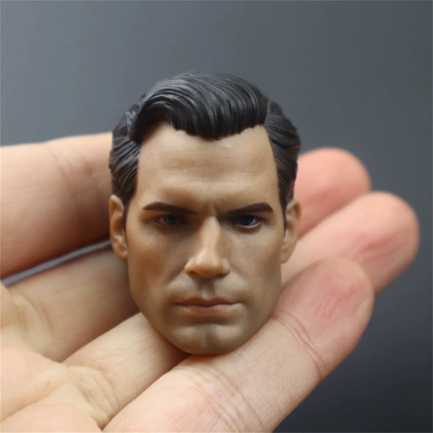 Henry Cavill-figura DE ACCIÓN DE TBleague Phicen de 12 pulgadas, escultura de cabeza, tallado especial, soldado de Actor inglés, modelo de juguete, 1/6