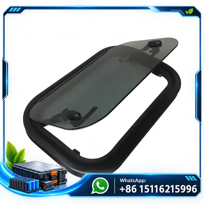 Accesorios para Camping y RV ODM MAYGOOD, Cerraduras de Ventana de Esquina de Aleación de Aluminio Modernas de 1100*345 mm, Certificación E-Mark para Remolques