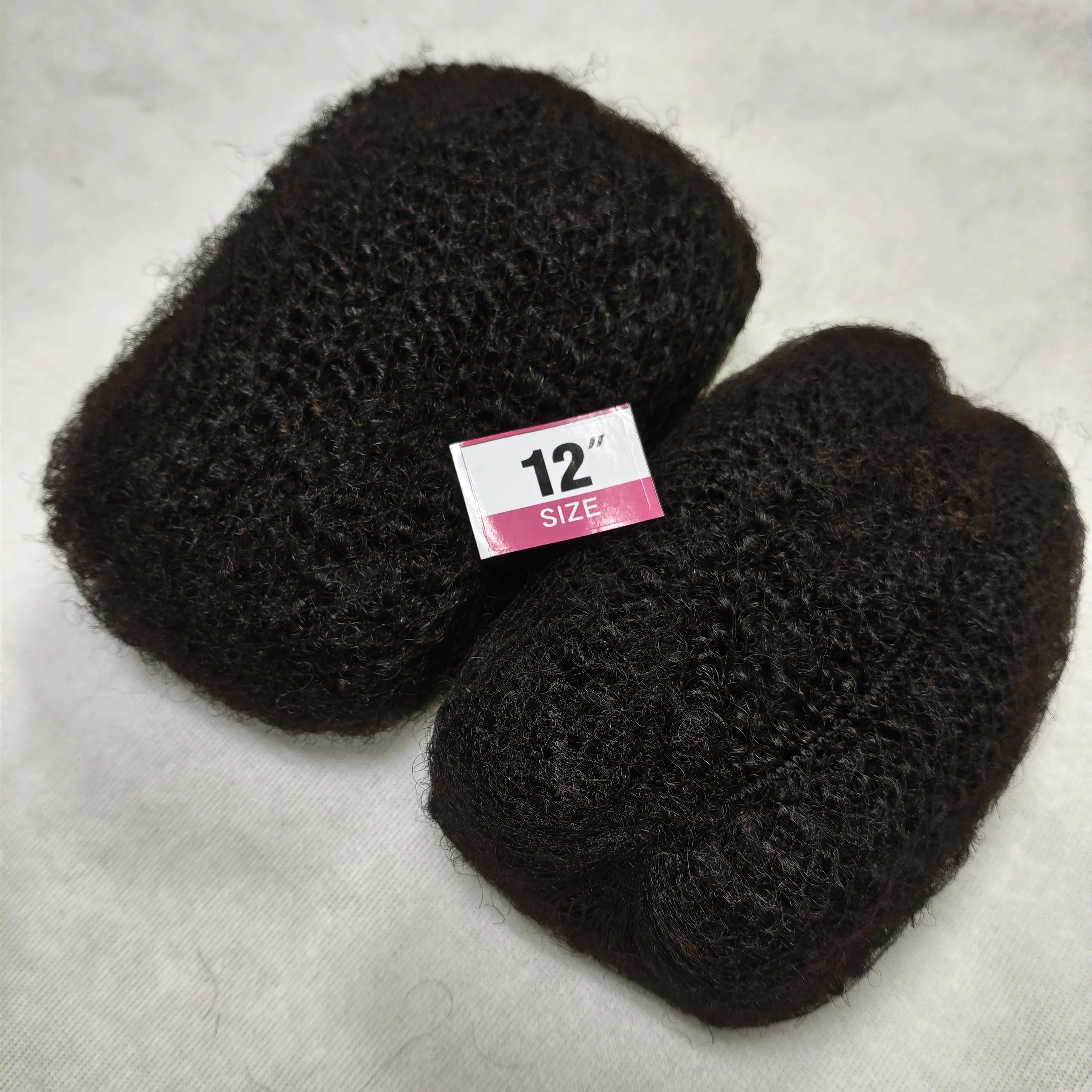 Butterfly Locs Afro Kinkys 4C Ricci Bulk Crochet 100% Capelli Umani 12 pollici 30g/50g confezione Capelli Morbidi per Estensioni Loc Torsioni Trecce
