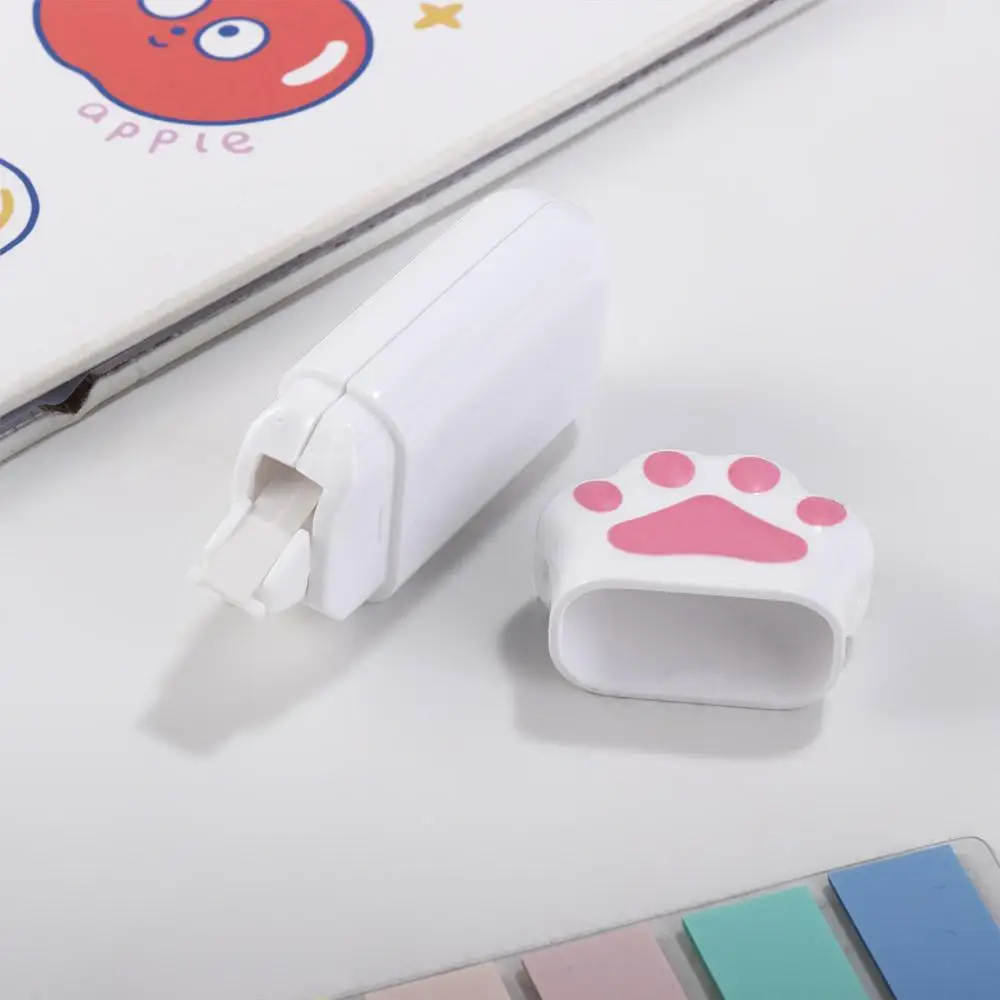 

Lovely Practical Portable School Office Supply Gift Stationery Cat Claw Correction Tape White Out Corrector Correction Supplies