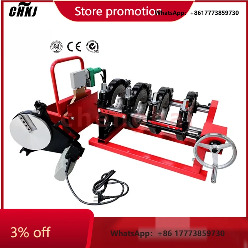 

CHKJ-2025NEWPolyethylene Pipe Manual Butt fusion Welding Machine for Weld Plastic Pipes