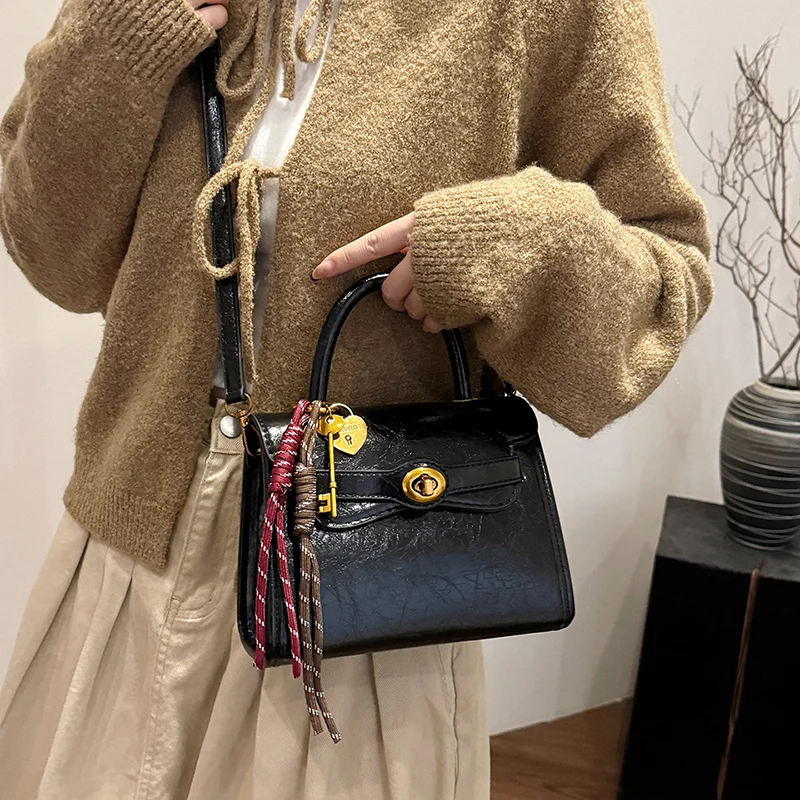 

Ladies Fashion Leather Tote Bag Messenger Style Shoulder Handbag For Women By Luxury Brand Classic Elegant