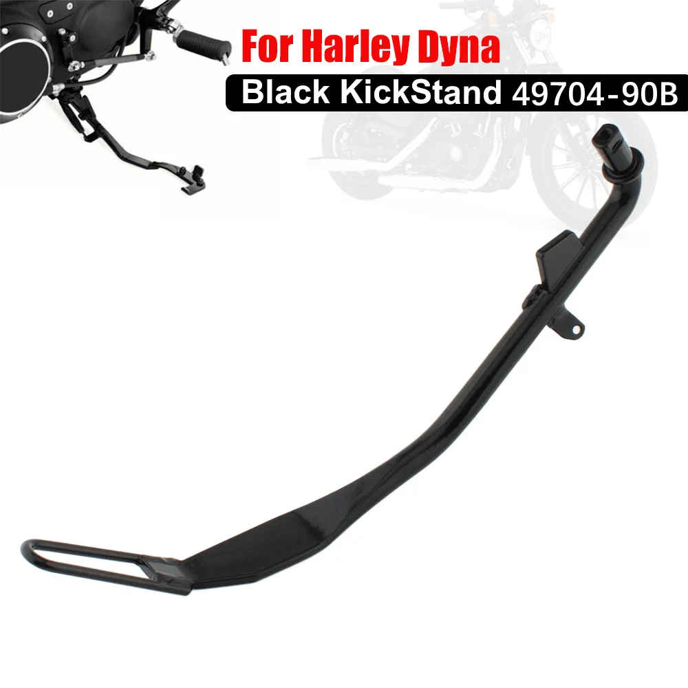 

For Harley Dyna FXD/WG 91-05 Repl 49704-90B Motorcycle 11" Steel Kickstand Sidestand Foot Side Stand Support Holder