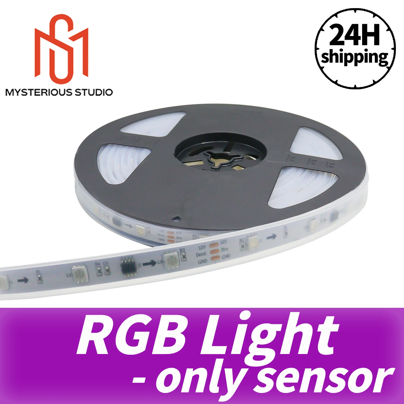 Mysterious Studio Secret Room Escape Game Mechanism Props Electronic Puzzle superb 1987 GY RGB light  Only