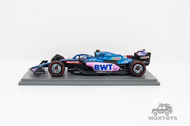 

Spark 1:43 2022 Alpine A522 BWT NO.31 E.Ocon Racing Model Car S8521