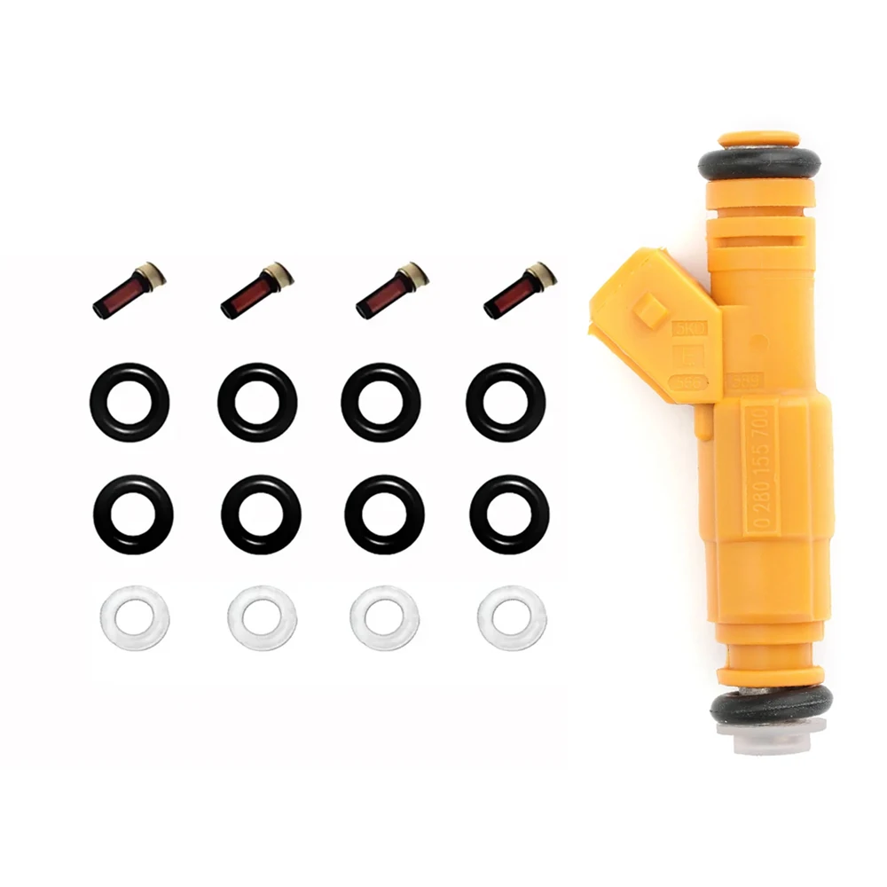 

Injector Repair Kit for 4 Sets For Jeep 4.0L Type III 19LB EV1 Fuel Injectors TJ XJ YJ ZJ