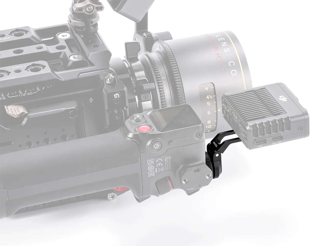 TILTA TGA-FP-EK / TGA-FPL-RMB /TGA-FPG-THA Top Handle Adapter Rotatable Mounting Bracket Expansion Accessories for Hand Grip