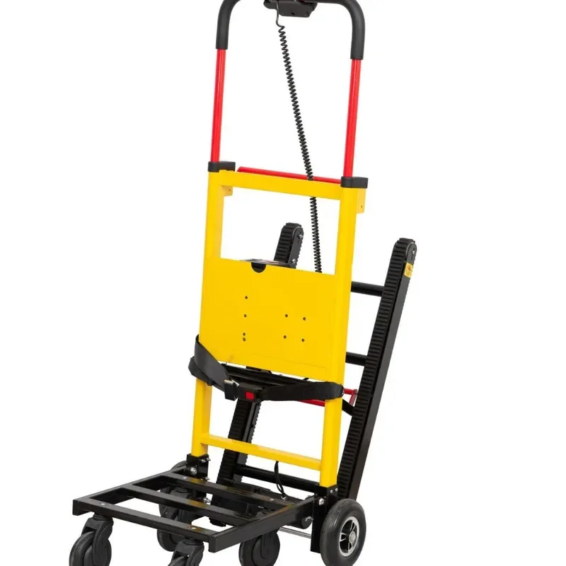 Electric Climbing Crawler Hand Truck Heavy Duty Stair Climber Dolly for Moving Cargo Freight Up and Down Stairs Load Pulling