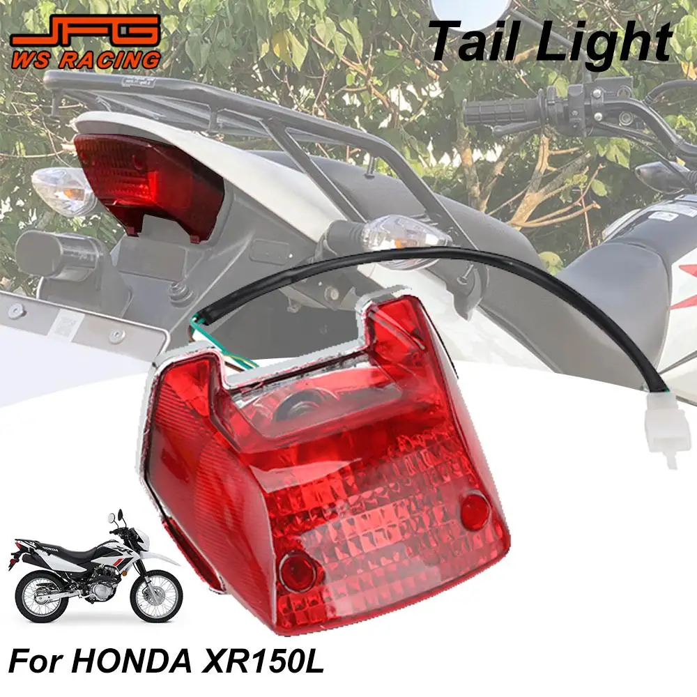 

Rear Tail Light Motorcycle Accessories Taillight Brake Assembly With Steering Tail Light For HONDA XR150L XR 150L Dirt Pit Bike