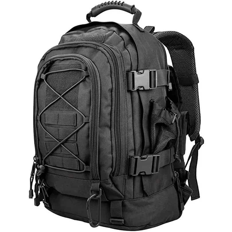 Lightweight Backpack 65L - 65L Großer Outdoor-Taktikrucksack für Herren, Molle