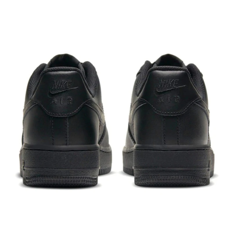 Nike Air Force 1 07 Men Woman Skateboarding Shoes Classics All Black Genuine leather Non-slip Comfortable af1 Running Sneakers