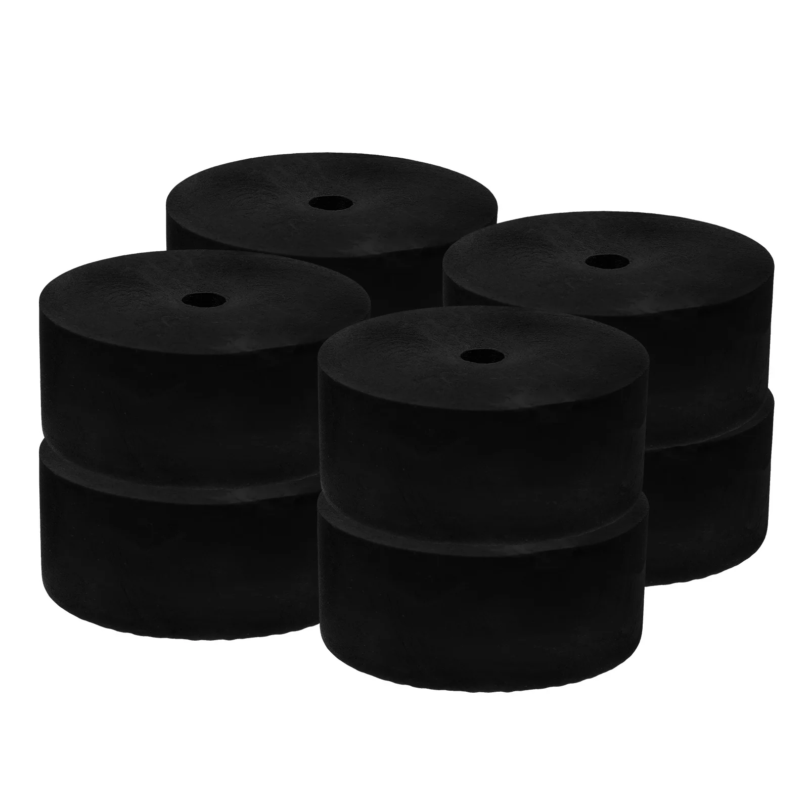 

8pcs Speaker Cabinet Feet Pads Anti-Vibration Rubber Floor Protectors For Amplifiers Instruments Machinery Isolation Bases