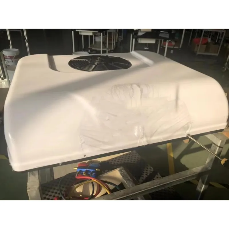 DC Powered  Roof Mounted Electric Integrated Parking Air Conditioner for Truck
