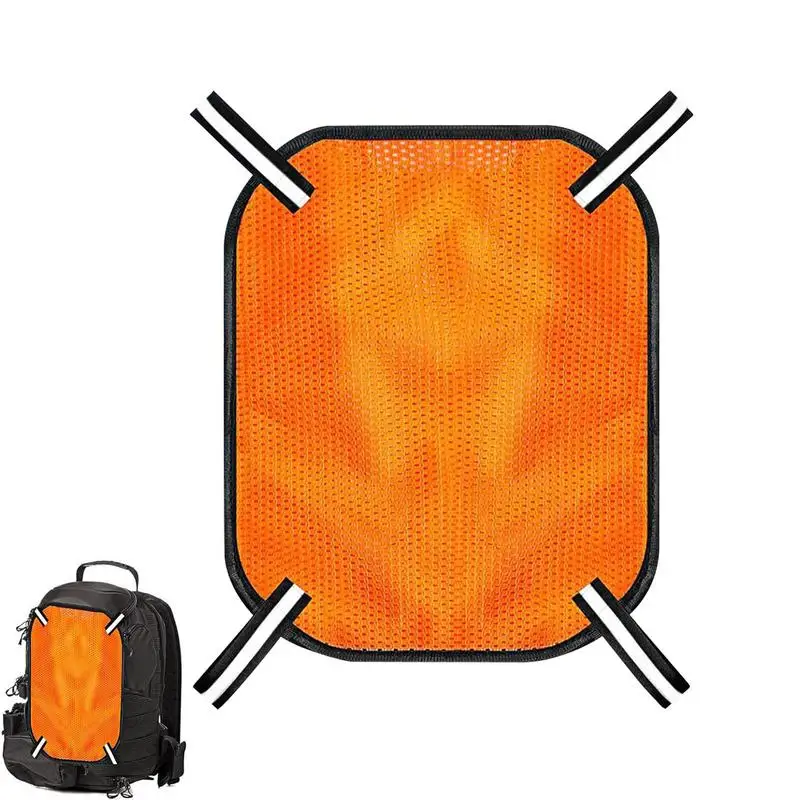 Paquet de panneau de sécurité orange Blaze, bande de fixation de rêves, panneau en maille de chasse avec coulée, sécurité orange respirante et légère