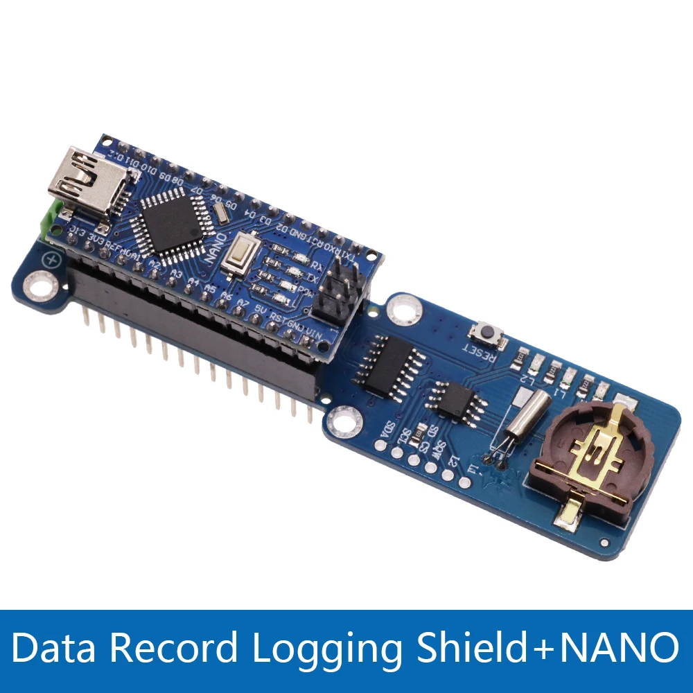 Nano Data Record Logging Shield Module For Arduino Nano Recorder Module 3.3V With SD Card Interface Module RTC Real Time Clock