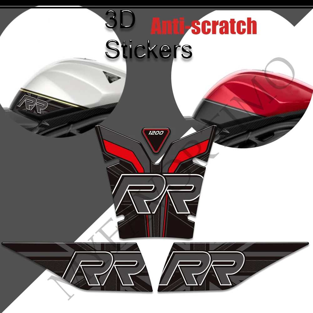 

Motorcycle For Triumph Speed Triple 1200RR 1200 RR Tank Pad Grips Gas Fuel Oil Kit Knee Stickers Decals Protection
