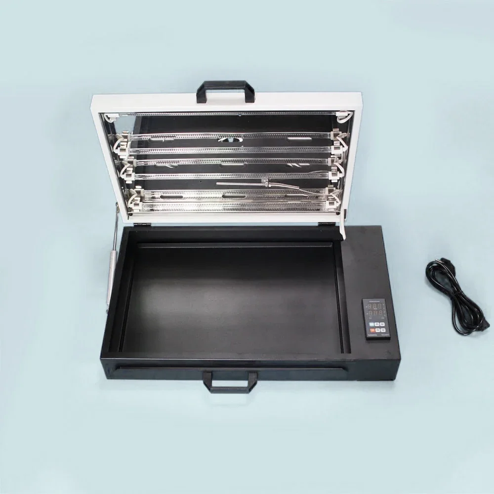 A3 A4 DTF Filmoven Baker PET-filmuithardingsapparaat Hotmelt Powder Oven Direct naar filmdroger 30x45cm 110V of 220V