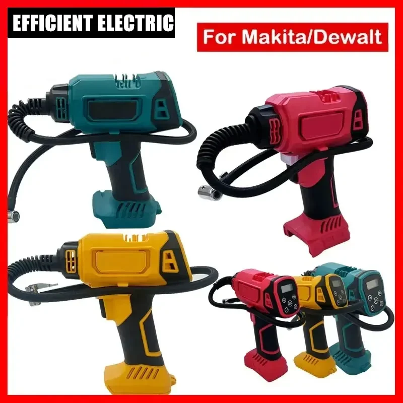 

Подходит для Milwaukee, 18 В, аккумулятор, беспроводной воздушный насос, накачка автомобильных шин, велосипедных шин, шарики, портативный воздушный компрессор с цифровым дисплеем