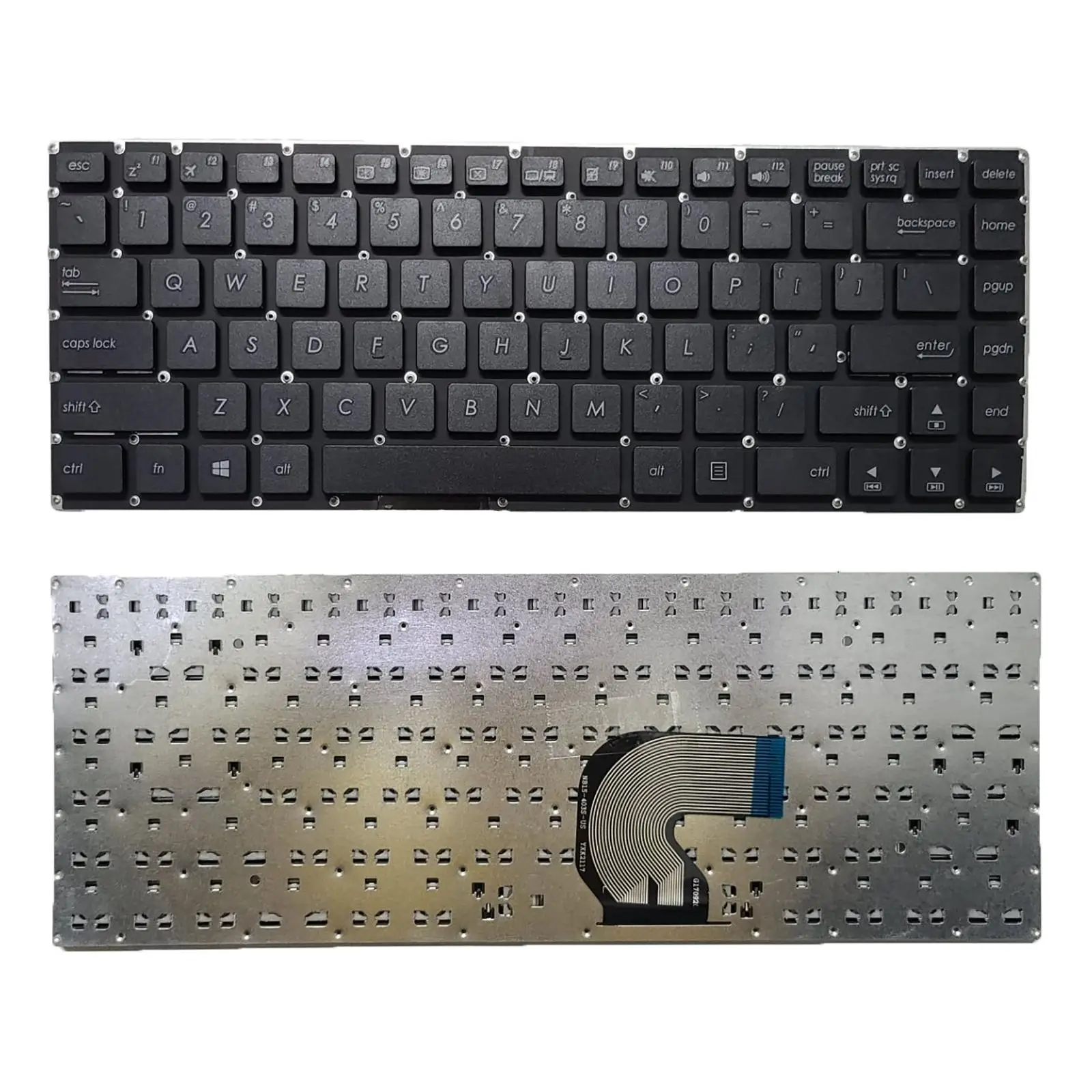 Durable Laptop Keyboard US English Layout Premium Professional Black for E402 E402M E402MA Accessories Replacement