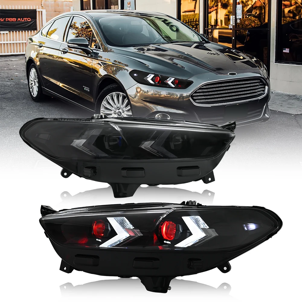 

Headlight for Ford Fusion 2013-2016 All Models Dual Lens