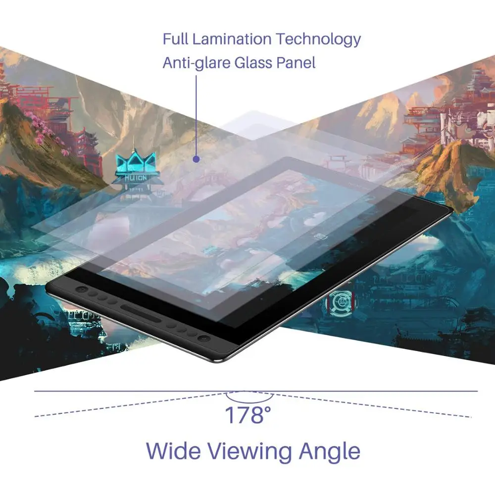 Pro 16 GT156 1920 X 1080 Resolution IPS Screen Graphic Drawing Tablet