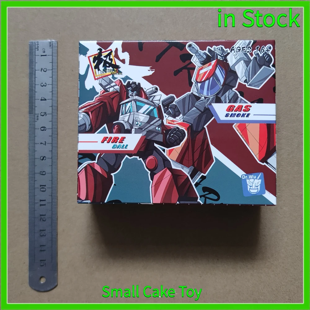 

In Stock Transformable toy Doctor Wu DW-E31 Abandoned DW-E32 Fire Meteor Minimal Proportion Action Figure Collection Gift