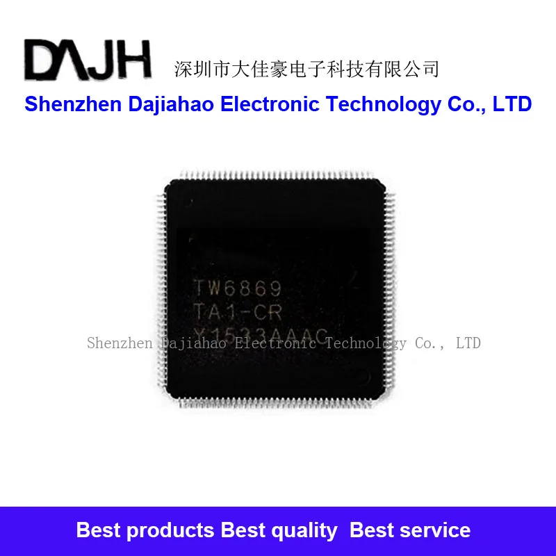 1pcs/lot TW6869-TA1-CR TW6869-TA1 TW6869-TA1-CRH TW6869 LQFP144  ic chips