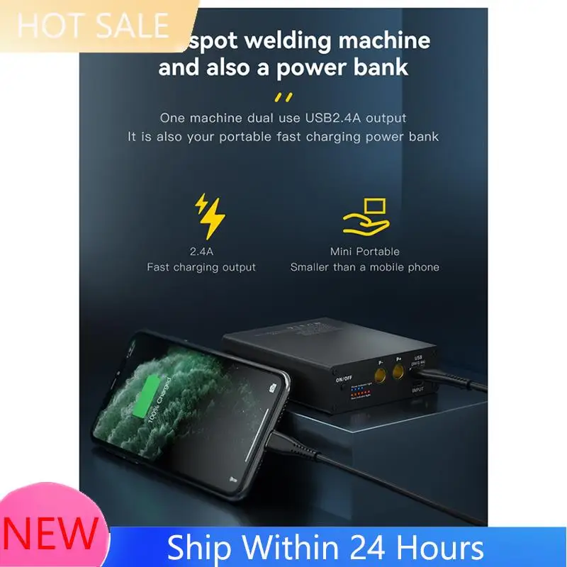 

A78K New CP01 Handheld Small Spot Welding Machine DIY Full Set Of Accessories 18650 Lithium Battery Mini Spot Welding Machine
