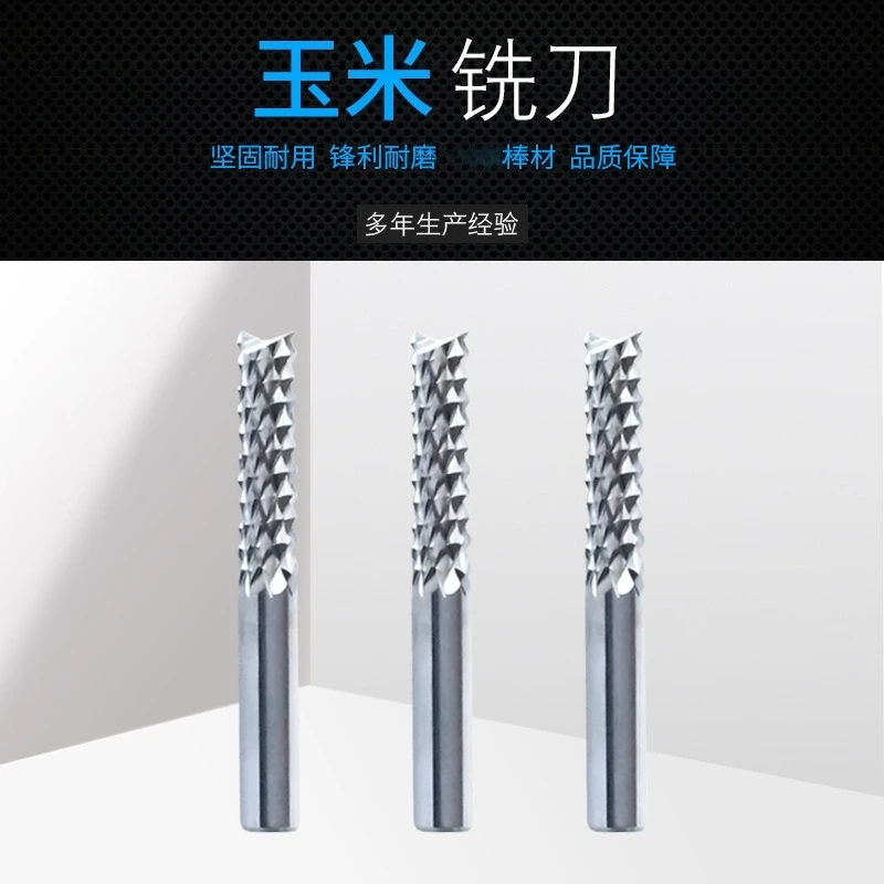 In Stock Tungsten Carbide Corn Milling Cutter PCB Engraving Router Bit For Circuit Board