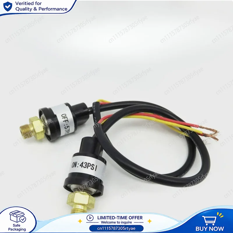 AS18B AS186 Air Compressor Auto Stop Switch Pressure Controller 3 4bar Start Stop Model Air Pump Repair Part