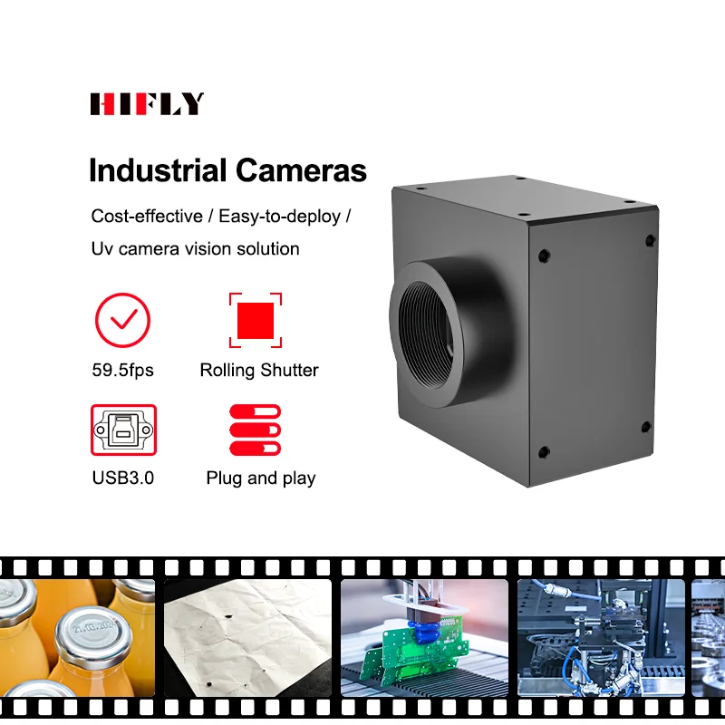 HIFLY Fruit Freshness Inspection 4MP 59.5FPS USB3.0 Machine Vision 1.1