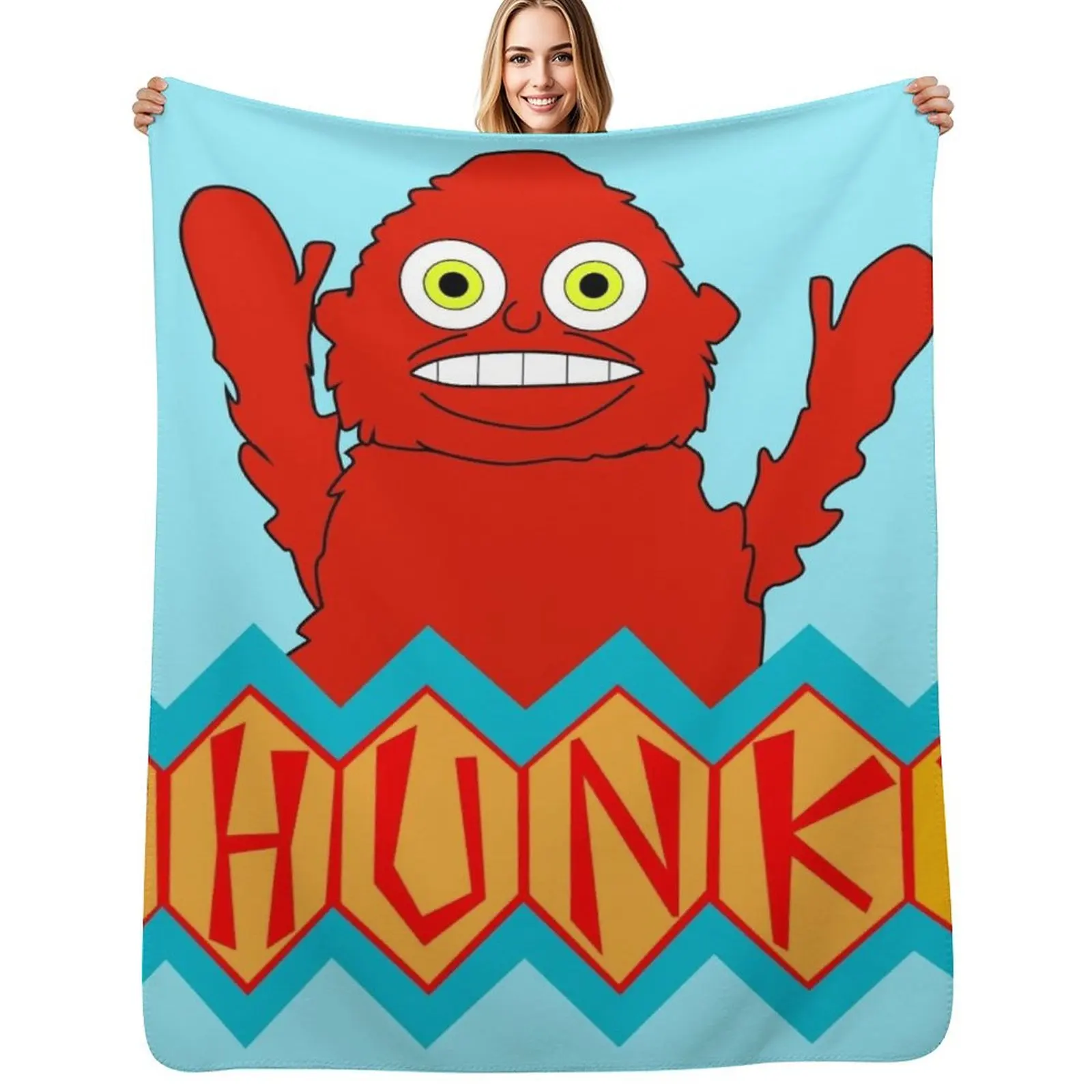 

Chunky Throw Blanket Year Round Soft Comfortable Blanket for Home