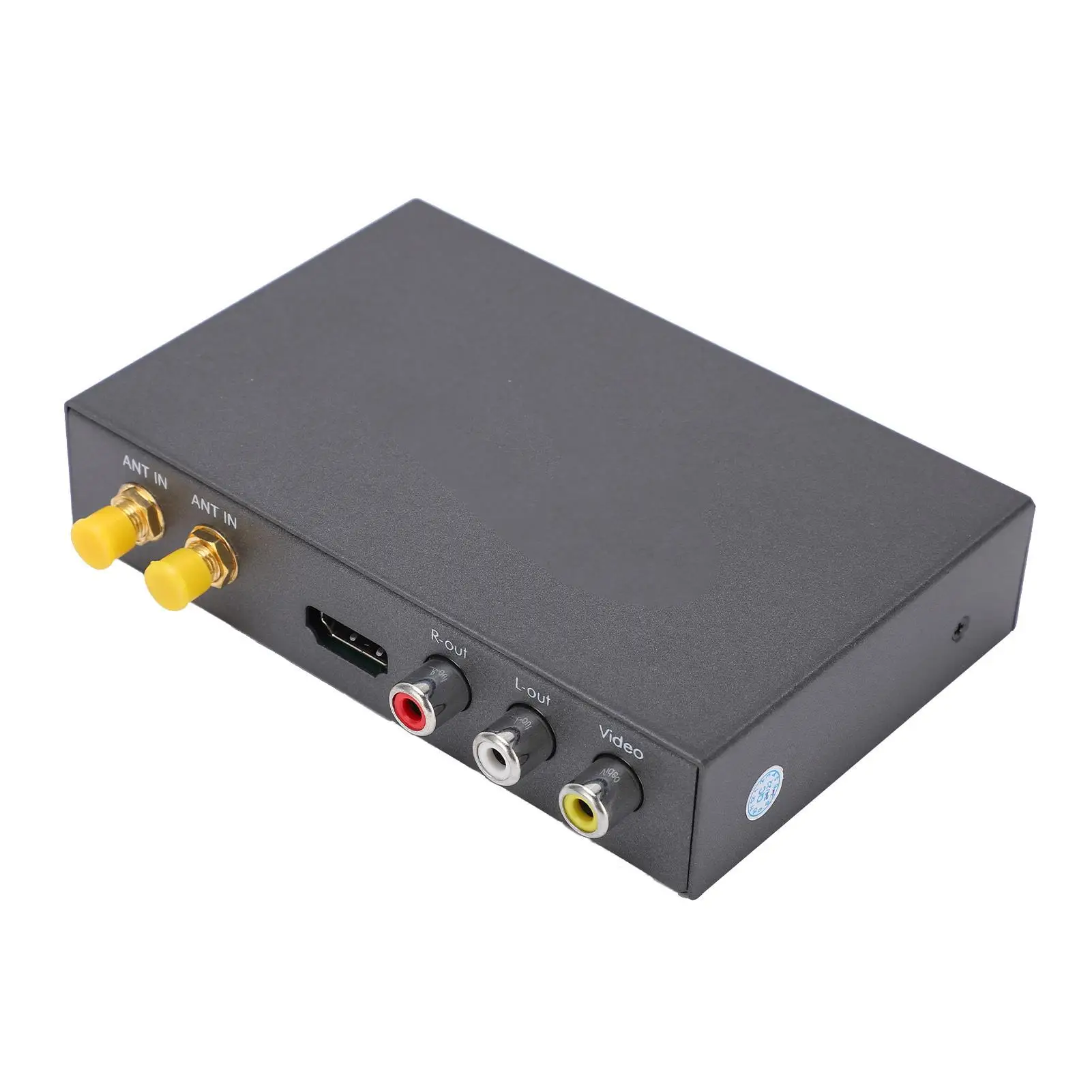 Digital Video Broadcasting High Definition 160km/h Compact Stable Mobile TV Box Receiver with Remote Control for car