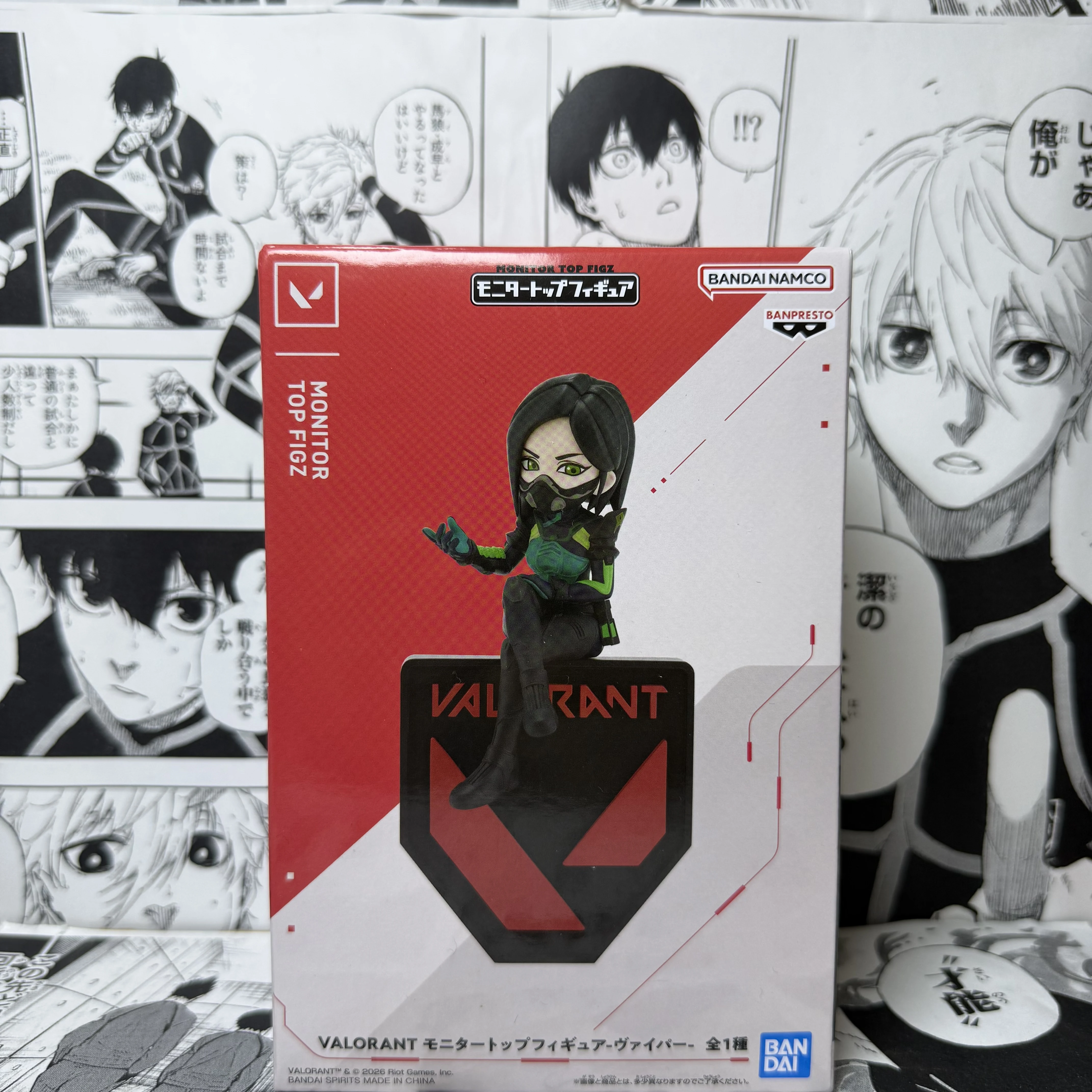 

In Stock Banpresto Valorant Viper 15cm Static Figure Game Merchandise Desktop Bookshelf Decoration Collect Gifts