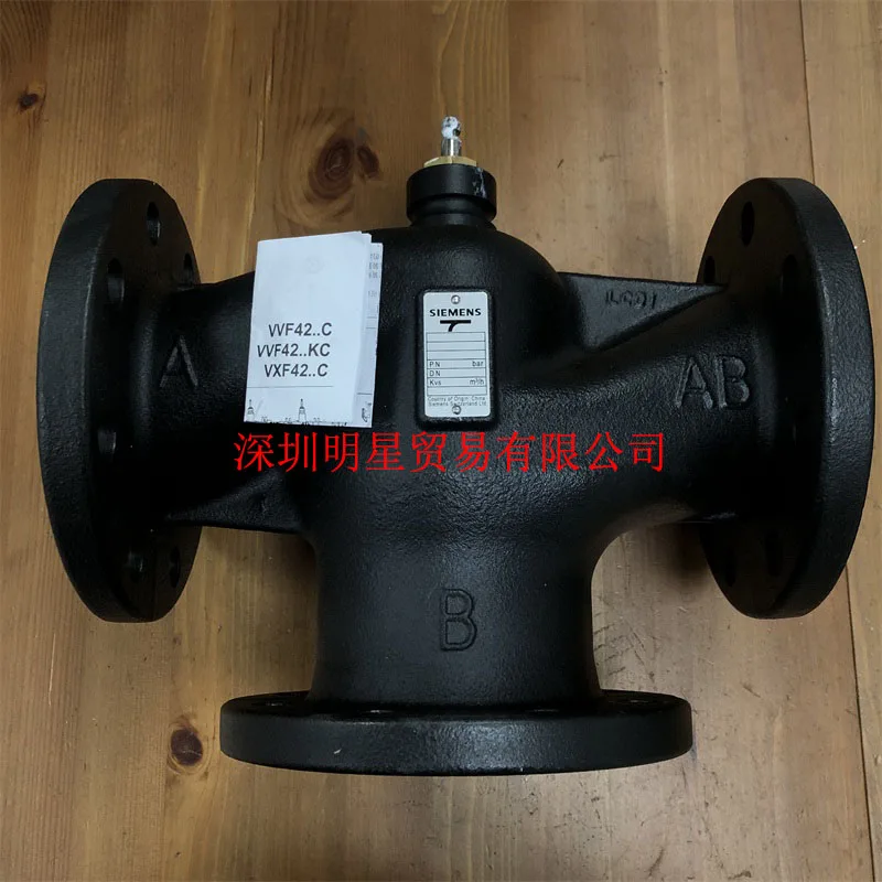 ألمانيا سيمنز سيمنز صمام VXF42.80-80C الكهربائية ثلاثية الاتجاه تنظيم صمام كاذبة عقوبة واحدة عشرة