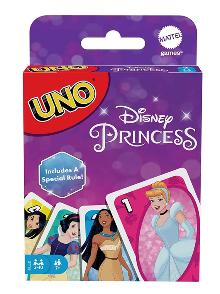 UNO Phase 10 Game Board Games UNO Princess Card Table Family Party Entertainment UNO Games Card Toys Children Birthday Christmas