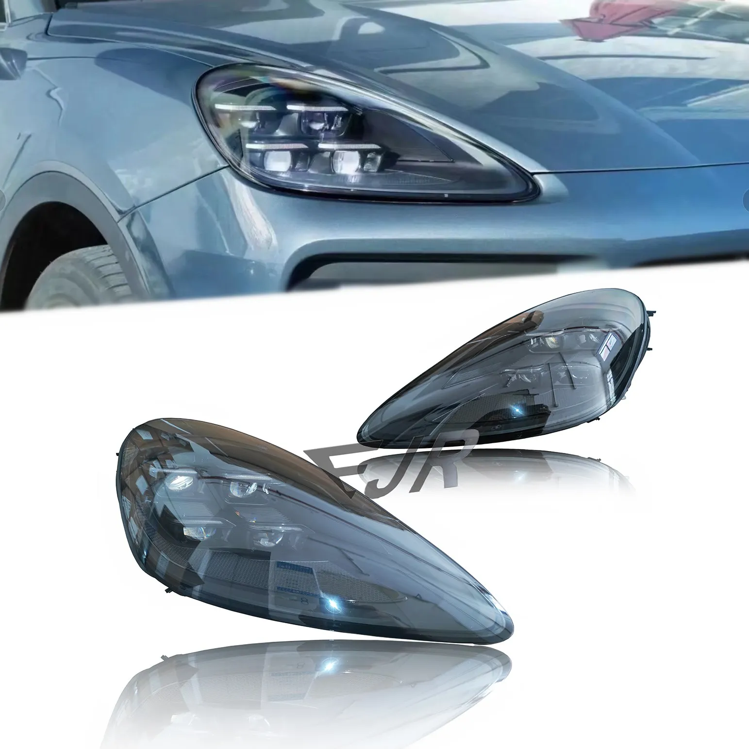 

For Porsche Cayenne 9YO 18-23 Upgraded 24 LED matrix Headlights