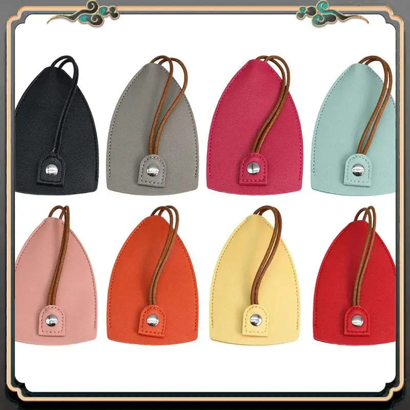 

M45K-8Pack Pull Out Key Case, Pull-Out Cute Large-Capacity Car Key Case, Stylish PU Leather Key Wallets Durable